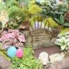Easter fairy garden decorations
